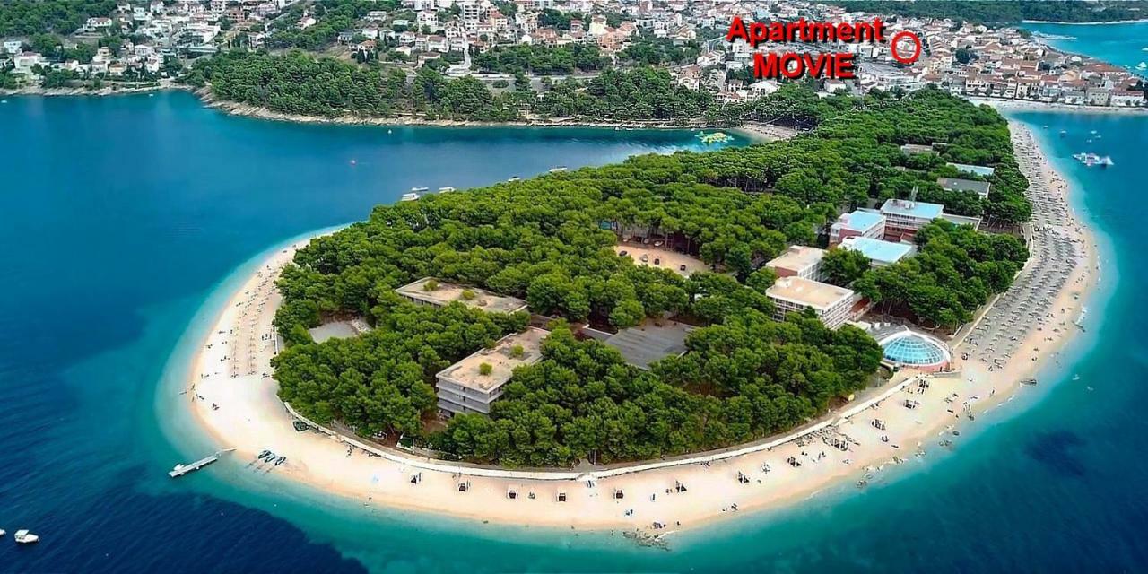 Apartment Movie Primosten Bagian luar foto